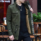 Men's Slim Fit Military Jacket