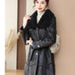 Mid-length Velvet Coat