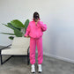 2 Pcs Sports Suits with  Drawstring Trousers