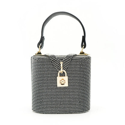 Portable Diamond Bucket Bag