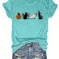 Halloween Pumpkin Printed Top