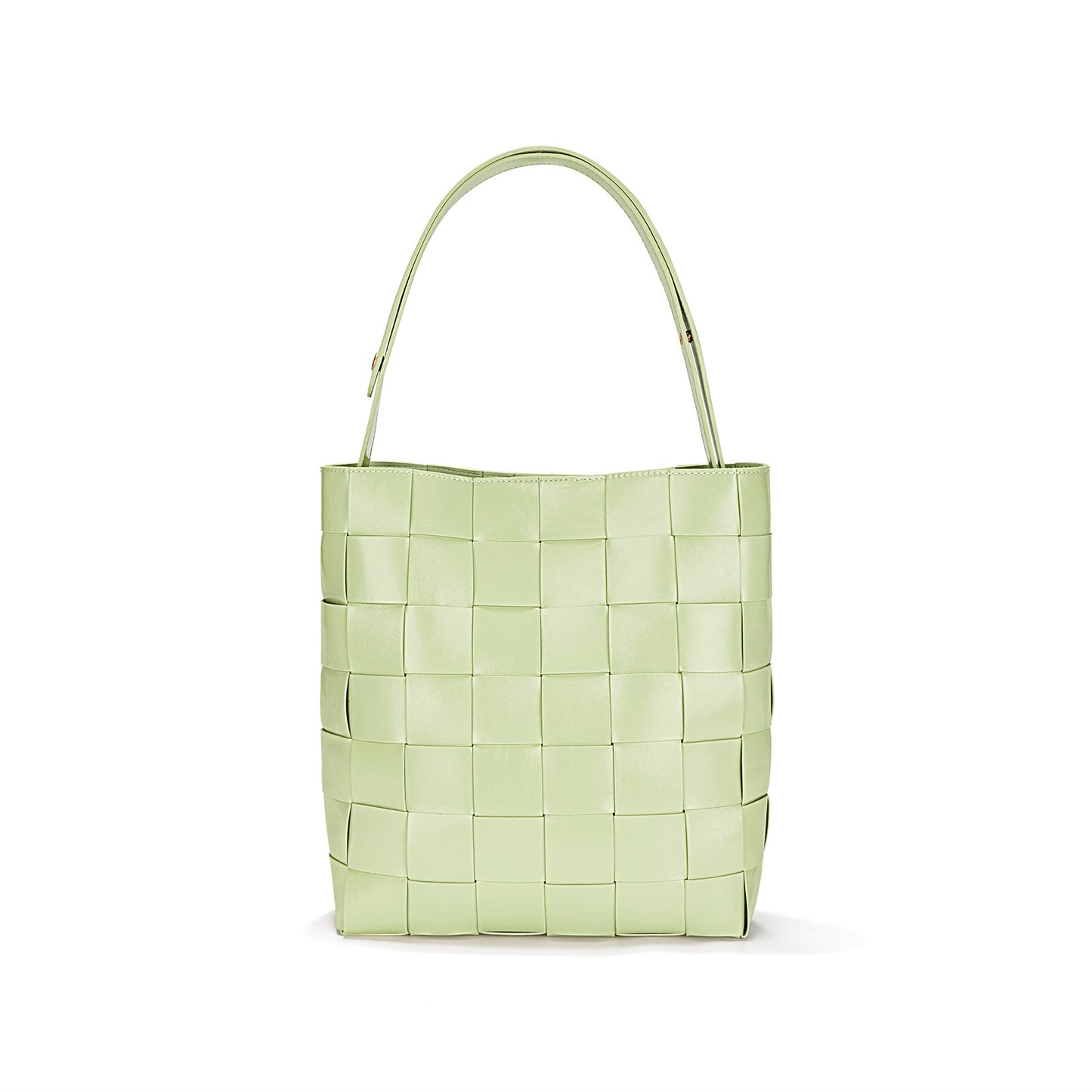 Women's Woven Bucket Bag
