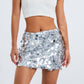 Women's Sequin Mini Skirt