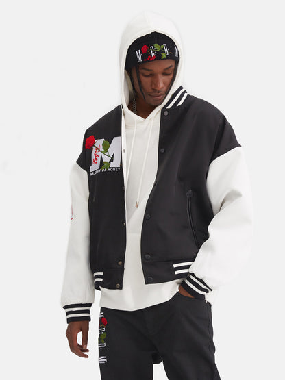 Men's Cotton Trendy Baseball Jacket