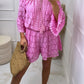 Lace Crocheted Tassel Jumper