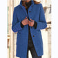 Standing Collar Woolen Coat