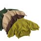 Kids'  Retro Knitted Turtleneck Sweater