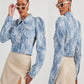 Denim Lace Jacket