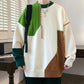 Men's Colorblock Pullover Sweater