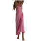 Women's Camis Satin Slip on Dress
