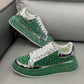 Men's Low-top Rhinestone Sneakers