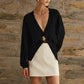 V-neck Knitted Sweater
