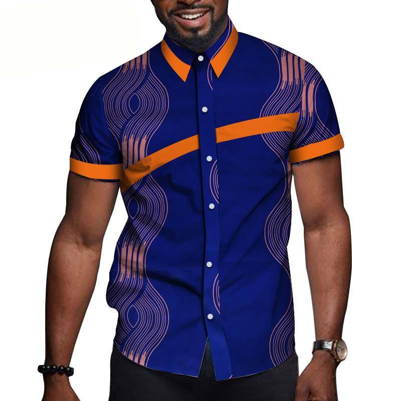 Men's African Print Sports Shirt
