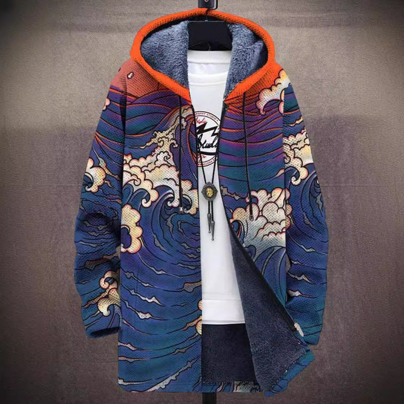 New Creative 3D Digital Printing Jacket For Men