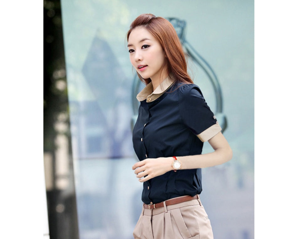 Women's Doll Collar Shirt