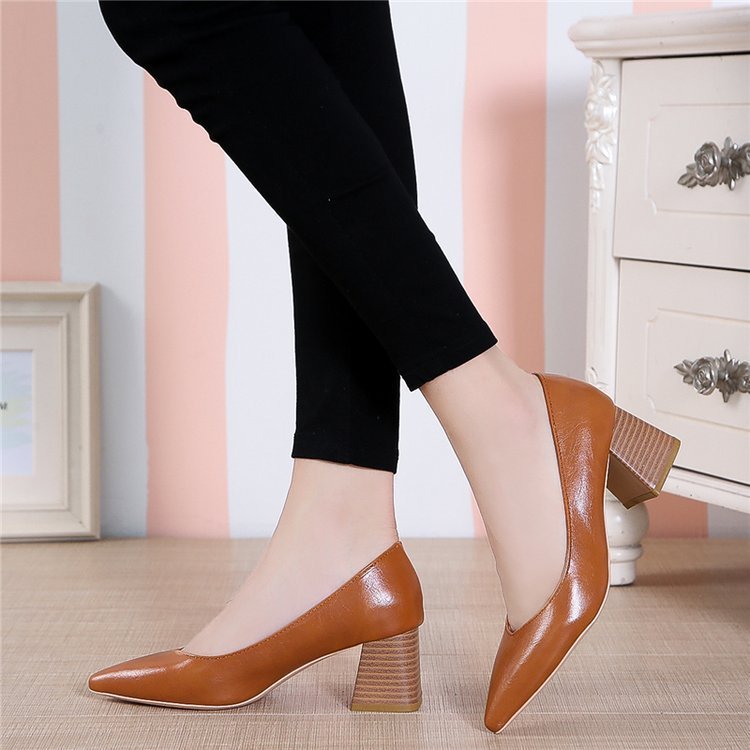 Pointed Toe Business Casual Heels