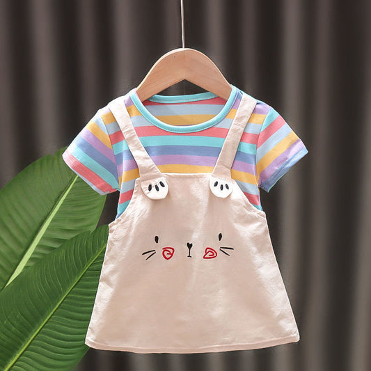 Girls' Cotton Playdate Dress