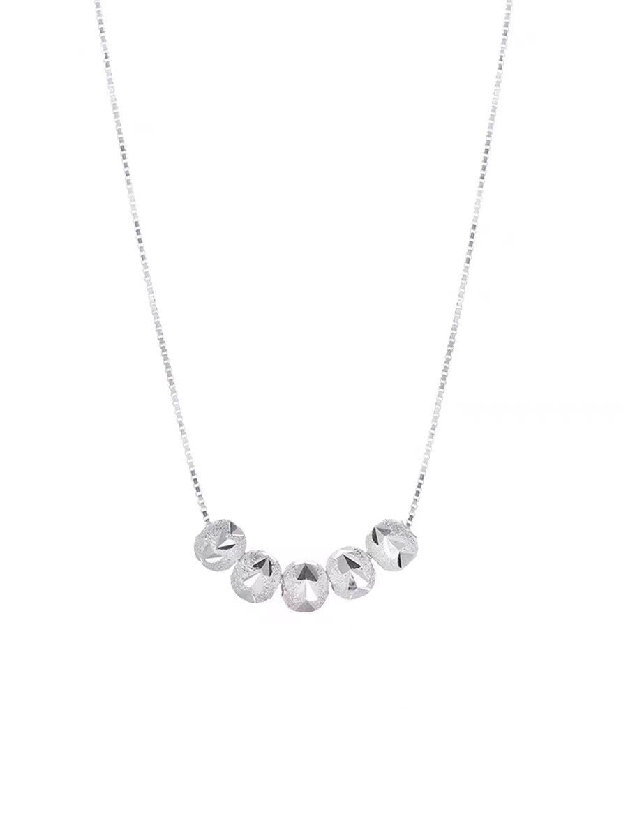 Heart-shaped Lucky Beads Bracelet / Necklace