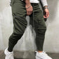 Men Zippered Sports Pants
