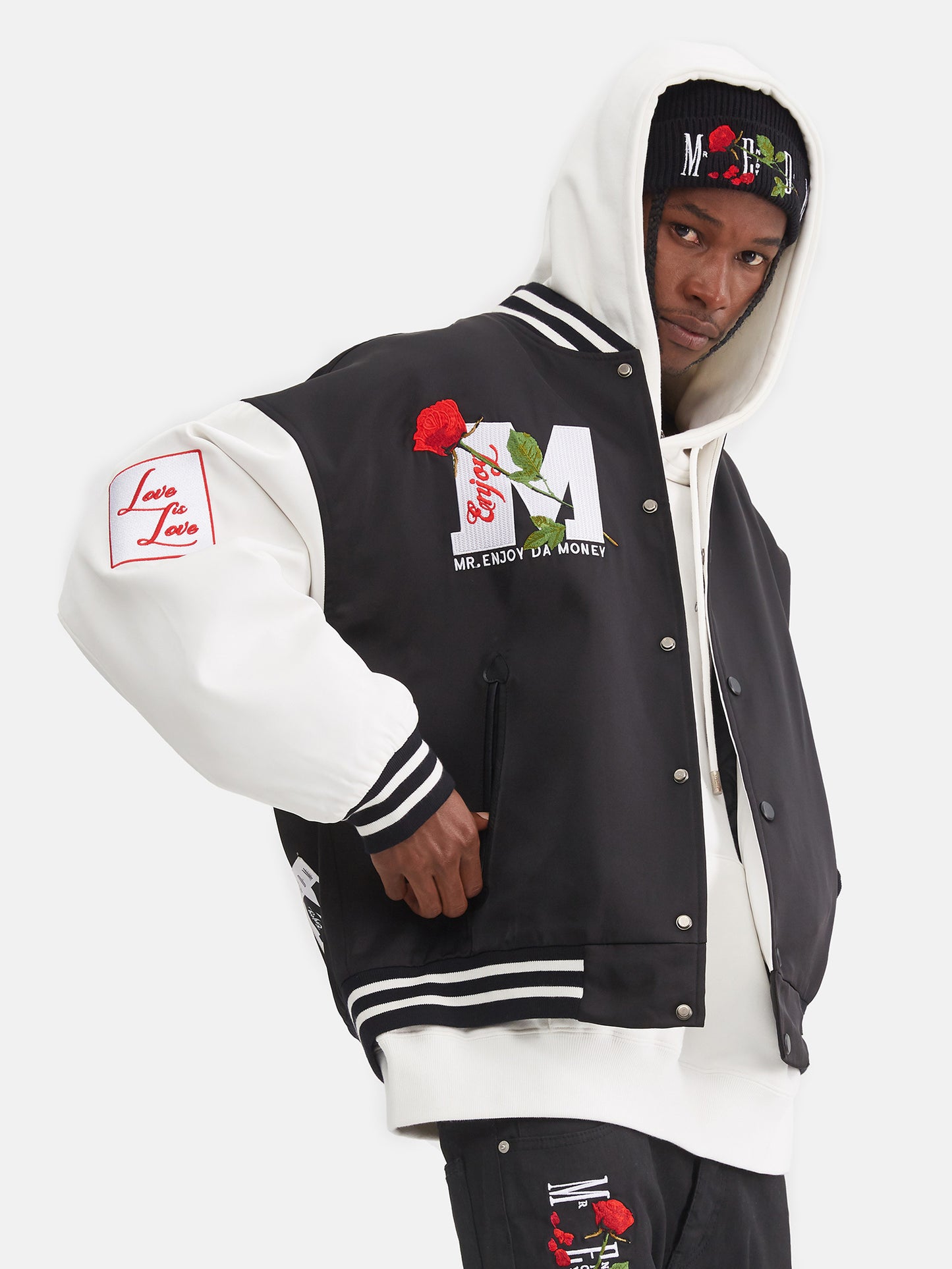 Men's Cotton Trendy Baseball Jacket