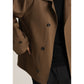 Men's Twill Blended Turn-down Collar Coat