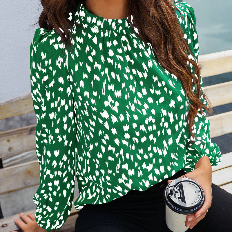 Half Collar Professional Top