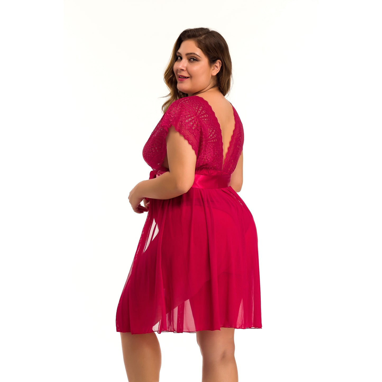 Plus Size Lace Lingerie