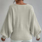 Lantern Sleeved Pullover Sweater