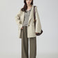 women's Hooded Wool Coat