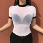 Women's Mesh Transparent T-Shirt