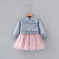 Girls Tutu Denim Set