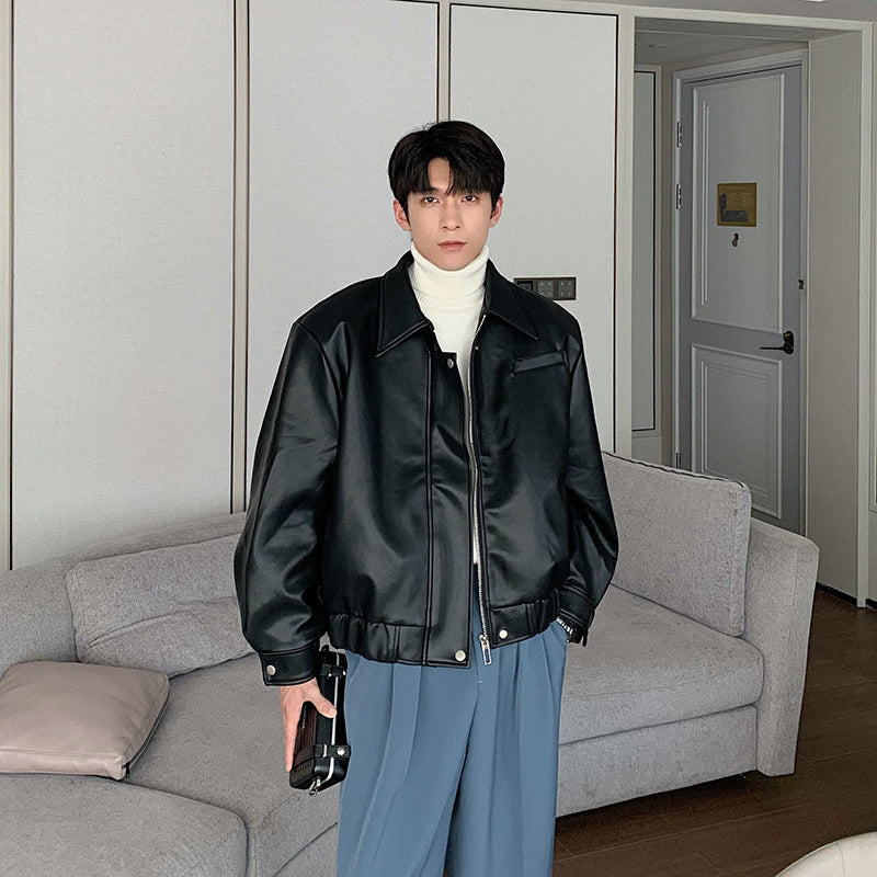 PU Leather Retro Jacket