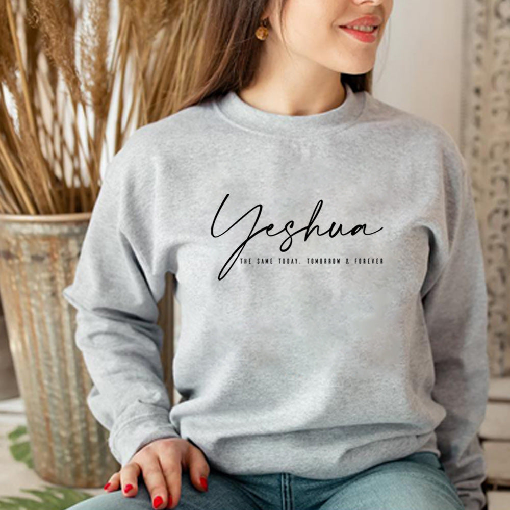 Fleece-lined Long Sleeve Crew Neck