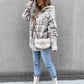 Women's Woolen Plaid Jacket