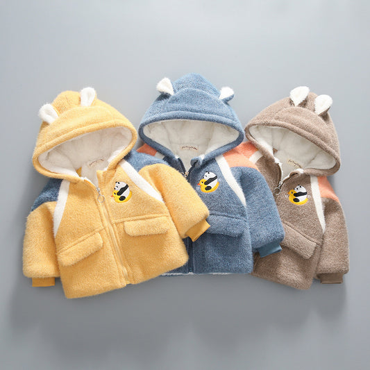 Warm Velvet Padded Jacket