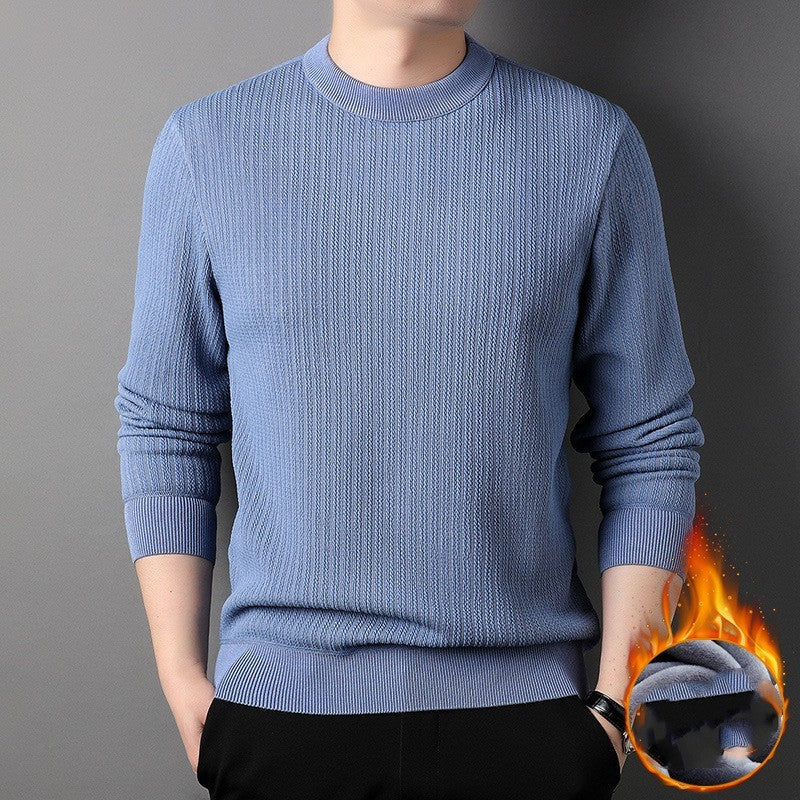 Men's Plush Pullover Sweater