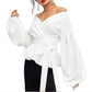 Women Bowknot Blouse