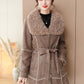 Mid-length Velvet Coat
