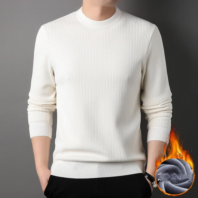 Men's Plush Pullover Sweater