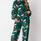 Women's Flannel Christmas Pajama Set