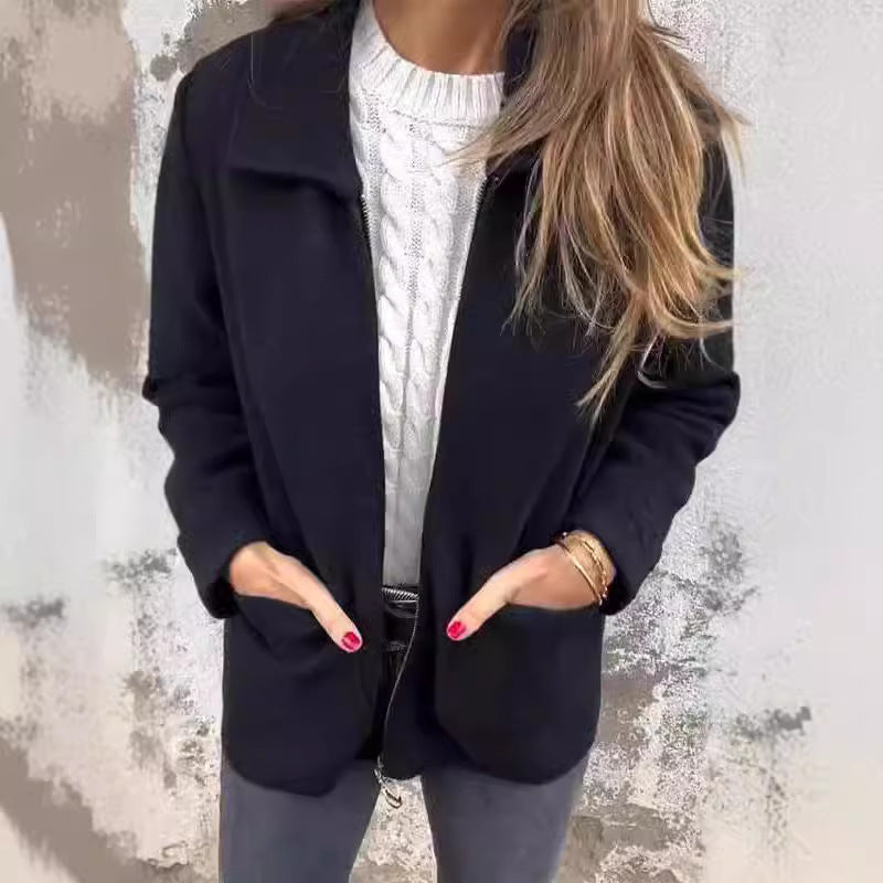 Women's Zippered Fall Jacket