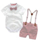 Little Gentleman 2 Pcs Bow Tie Suit