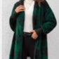 Loose Plaid Long Cardigan For Women