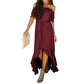 Wildly Irregular Cinched Dress