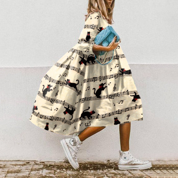 Women's Loose Boho Dress