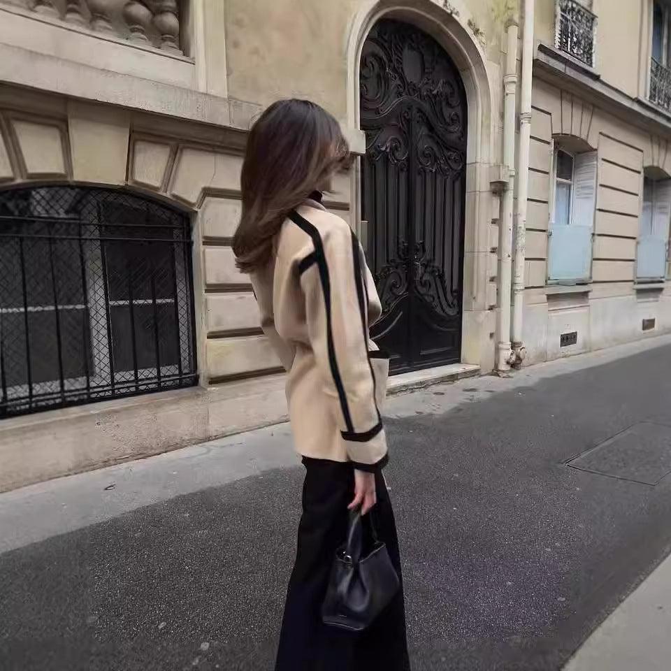 Casual Double-sided Wool Coat