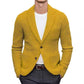 Lapels Suit Casual Knitted Jacket Cardigan For Men