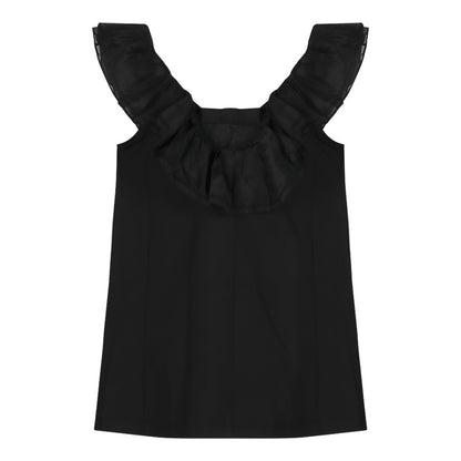Women's French Retro Ruffle Dress