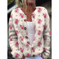 New 3D Printed Knitted Cardigan For Women