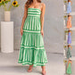 Striped Suspender Maxi